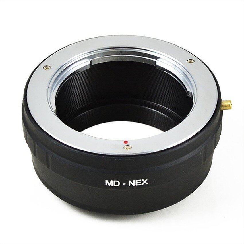 MD-NEX Lensa Adaptor Dudukan Cincin Bahan Aluminium untuk Minolta MC Mdlens untuk Sony Kamera NEX Tubuh-Intl