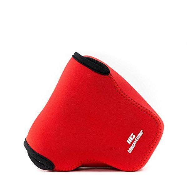 Megagear Ultra Ringan Sarung Kamera Neoprene Tas dengan Carabiner untuk Canon PowerShot G3 X G3X Digital Camera (Merah)-Intl