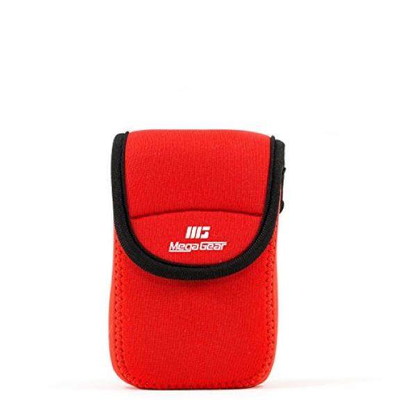 Megagear Ultra Ringan Sarung Kamera Neoprene Tas dengan Carabiner untuk Canon PowerShot G9 X Mark II, g9 X Digital Camera (Merah)-Intl
