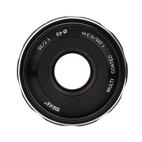 Meike 35mm F/1.7 Fixed Manual Focus Multi-coated Camera Lens for Nikon Mirrorless Cameras 2