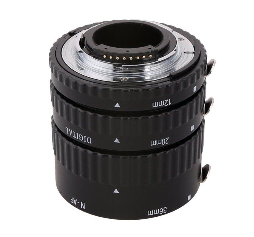 Airsky Meike N-AF-A Auto Focus Metal Macro Extension Tube for Nikon DSLR Camera D7100 D800 D750 D600 D90 D80