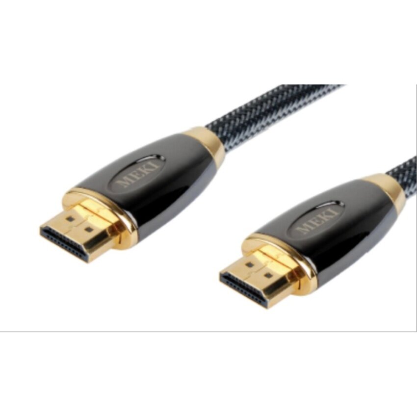 Jenama Meki Diperbuat Daripada Bahan-bahan 15 Meter Emas Disepuh Pria KE Pria HDMI 2.0 Kabel HAOe8378-Internasional