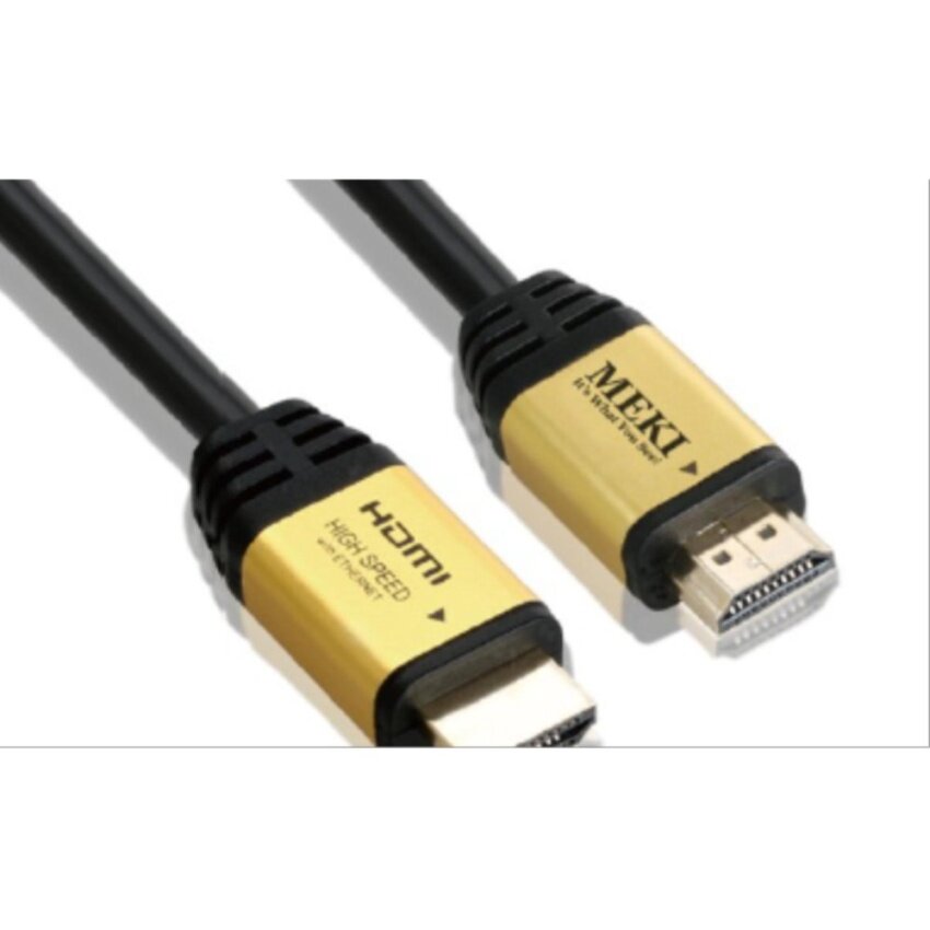 Jenama Meki Diperbuat Daripada Bahan-bahan 3 Meter GH-T HDMI 2.0 Laki-laki untuk Laki-laki Kabel Terjangkau HAOe6818-Internasional
