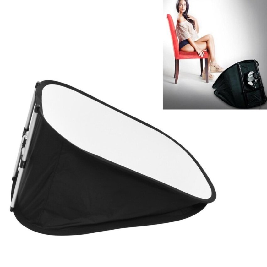Meking 70X100 CM Tidak Langsung Lantai Kotak Lunak Reflector Terintegrasi Hbracket untuk Blitz Dudukan-Internasional
