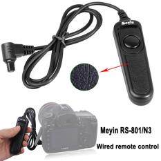 Meyin RS-801/N3 Kabel Pelepasan Rana Pengendali Jarak Jauh Kompatibel dengan Canon: EOS 1D Seri 5D Seri 6D Seri 7D Seri 50D 40D 30D 20D 10D