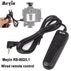 Meyin RS-802/L1 Kabel Pelepasan Rana Pengendali Jarak Jauh Yang Kompatibel dengan Panasonic DMC FZ50 FZ50K FZ50S FZ30 FZ30 FZ150 FZ30K FZ30 FZ20 FZ20K FZ200 FZ20S LC-1 L1 L10 G10 G2 G1 GF1 GH2 GH1 G3 HX1 G5 Leica DIGILUX2 Diguluxs