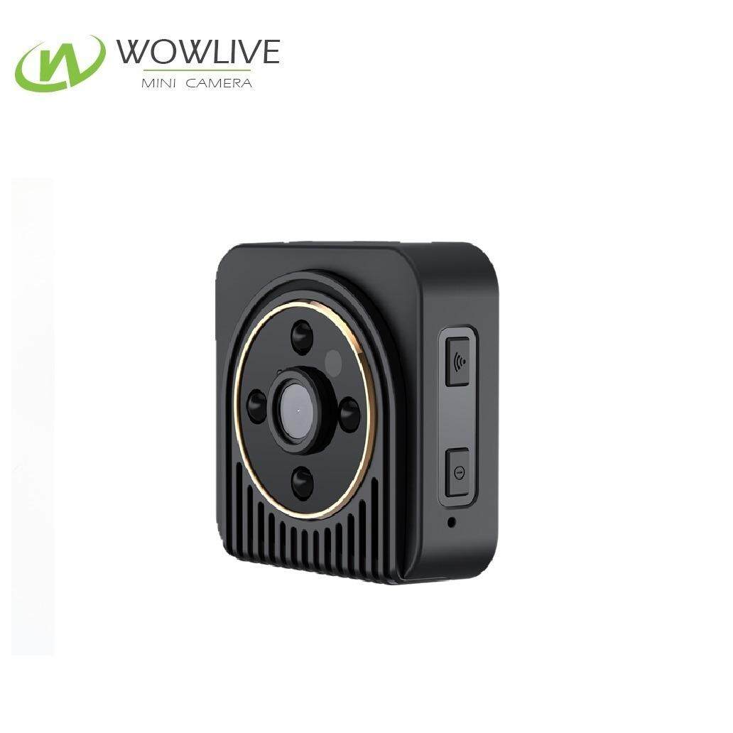 Mini CCTV Keamanan HD 720 P Ip Wifi Wearable Sensor Gerak Nirkabel Badan Worn Kamera-Internasional