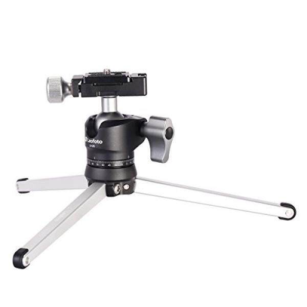 Mini Tripod Kompak, ulanzi Perjalanan Tabletop Tripod Mini dengan Kepala Bola untuk Canon Nikon DSLR Sony A7S Kamera Camcorder Smartphone YouTuber Vlogger Gear-Intl