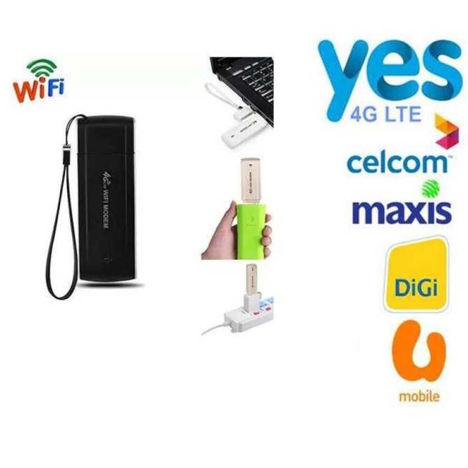 Mini Maxis 4G Wifi LTE Router USB Ponsel Modem MiFi 3G 4G Router Wifi untuk Digi, Celcom-Intl