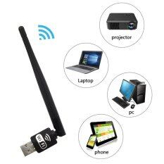 Mini Portable USB WIFI Receiver Adaptor 150 Mbps LAN Nirkabel Kartu Jaringan untuk Jendela 2000 XP 32/64-Bit Vista 32/64-Bit Linux untuk mac OS X