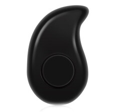Mini S530 Terkecil 4.0 Plug Telinga Bluetooth Stereo Invisible Nirkabel Earphone Headset Olahraga Universal Headphone Bermikrofon untuk IPhone Samsung Sony HT Cfor LG Tablet Kebisingan Pengurangan (Warna: Hitam)