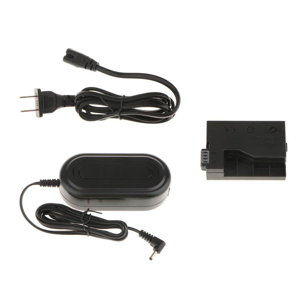 Keajaiban Bersinar ACK-E8 Power Adaptor Pengisi Daya + DR-E8 LPE8 Dummy Baterai untuk Canon EOS 600D T5i-Intl