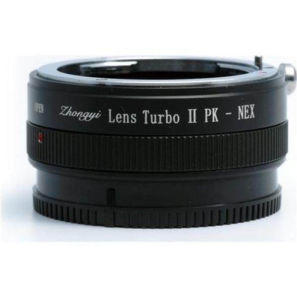 Mitakon Zhongyi Pentax K Lens to Sony E-Mount Camera Turbo Mark II Adapter, 4 Elements/ 4 Groups - intl