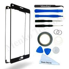 MMOBIEL Front Glass for Samsung Galaxy Note 5 N920 Series (Black) Display Touchscreen incl Tool Kit / Pre-cut Sticker / Tweezers/ Roll of 2mm Adhesive Tape / Suction Cup / Metal Wire / cleaning cloth
