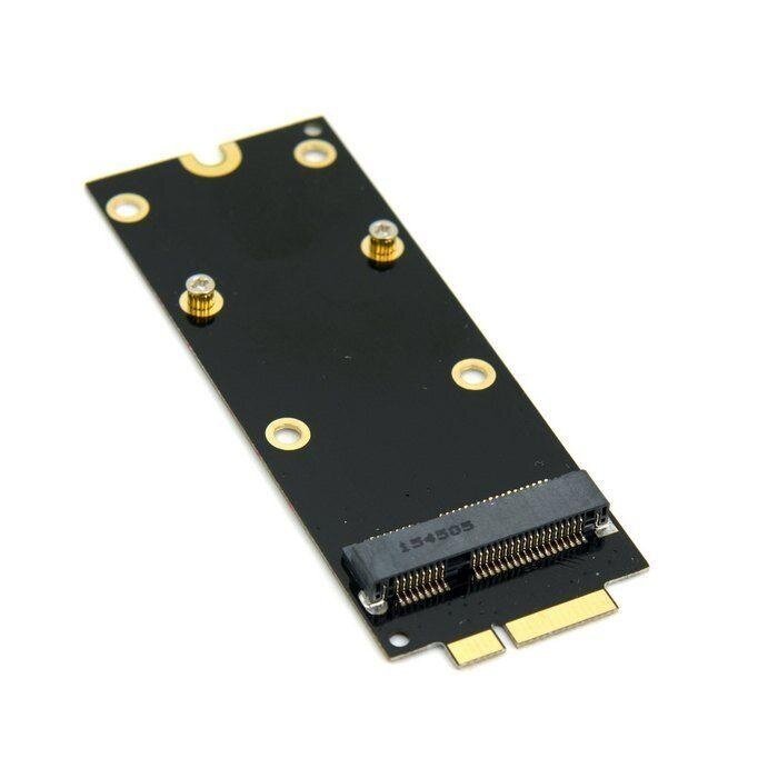 M SATA SSD untuk 2012 MACBOOK PRO Retina iMac 17 + 7pin SSD Adaptor Kartu Konverter-Internasional