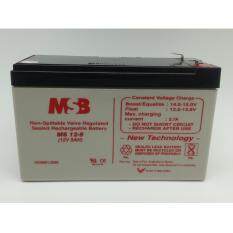 MSB 12V 9AH Rechargeable Sealed Lead Battery (MS12-9) Malaysia