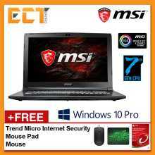 MSI GL62M-7RDX-1220 15.6" FHD Gaming Notebook (i7-7700HQ,1TB,4GB,GTX1050-2G,W10Pro) - Black MSI GL62M-7RDX-1220 15.6" FHD Gaming Notebook (i7-7700HQ,1TB,4GB,GTX1050-2G,W10Pro) - Black image