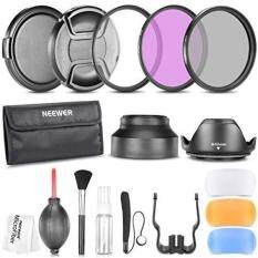 Neewer 49MM Professional Accessory Kit for Canon EOS 400D/ Xti;450D / Xsi; 1000D/ XS; 500D/T1i;550D/ T2i;600D/T3i; 650D/T4i;700D/T5i;100D;1100D; Nikon Sony Samsung Fujifilm Pentax and Other DSLR Camera Lenses with 49MM Filter Thread - Includes: Filte
