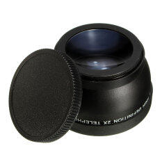 Neewer 52mm 2X Telephoto Lens for or Nikon D3100 D5200 D5100 D7100 D90 D60 and Other DSLR Camera Lenses with 52MM Filter Thread (Intl) NEW - intl