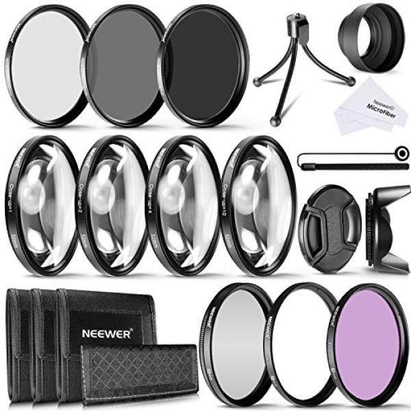 Neewer 52 Mm Kamera Objektive Perlengkapan Filter Inklusive 52 Mm Nahaufnahme Makro-Filter (+ 1 + 2 + 4 + 10) filter ND (ND2 ND4 ND8) Filter (UV-CPL Field) Gegenlichtblende Und Anderes Zubeh? R F? R Objektive MIT 52 Mm Filtergr? ��e-Intl