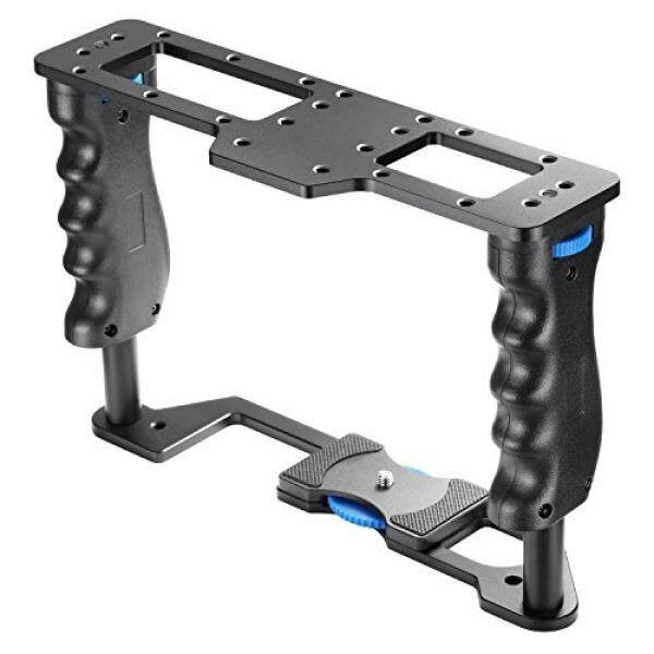 Neewer Aluminum Alloy Film Movie Making Camera Video Cage for DSLR Cameras Such as Canon 5D mark II III 700D 650D 600D;Nikon D7200 D7100 D7000 D5200 D5100 D5000 Pentax Sony A7,A7II,A7R,A7S Olympus - intl