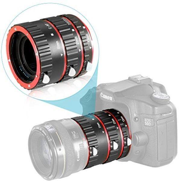 Neewer Autofokus Makro Verl? ngerungsrohr Rohr Set F? R Canon EOS DSLR SLR-Objektiv, Close-Up Tabung Set (Merah)-Intl
