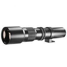 Neewer High Definition Multi-coated 500mm f/8 Preset Telephoto Lens for Canon Nikon Olympus Fuji Pentax and Other Digital SLR Cameras by Using T-Mount / such as Canon EOS 1D 5D 6D 7D 40D 50D 60D 450D 500D 550D 600D 650D 700D 1000D 1100D 1200D Rebel X