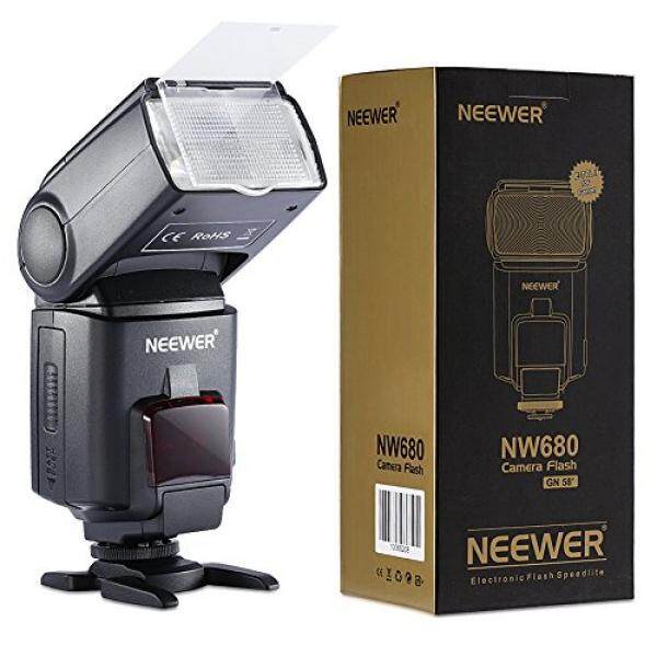 Neewer NW680/TT680 HSS Speedlite Flash E-TTL Kilat Kamera untuk Canon 5D Mark 2 6D 7D 70D 60D 50DT3I T2I dan Canon Kamera DSLR-Intl