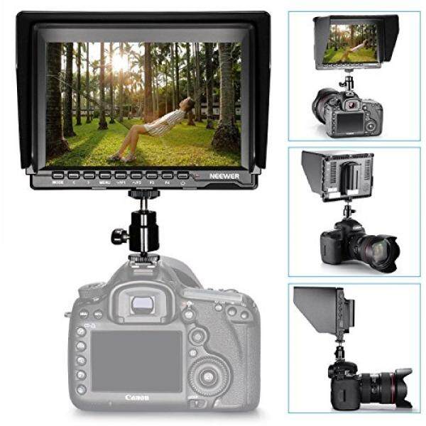 Neewer NW759 7 Zoll 1280X800 IPS Schirm Kamera Feld-Monitor MIT Mini-HDMI-Kabel, AV Kabel 16:10 Oder 4:3 Einstellbare Anzeigen-Verh? ltnis F? R Sony Canon Nikon Olympus-Batterien Sind Nicht Enthalten-Intl
