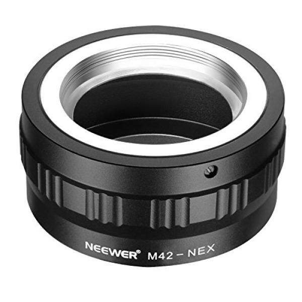 Neewer Objektiv Adaptor Dudukan F? R M42 Objektiv Auf Sony NEX E-Mount Kamera, Passend F? R Sony A7 A7S/A7SII A7R/A7RII A7II A3000 A6000 A6300 NEX-3 NEX-3 C NEX-5 NEX-5 C NEX-5 N NEX-5R NEX-6 NEX-7 NEX-VG10/20-Intl