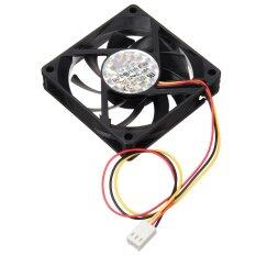 New 12V Internal Desktop Computer CPU Case Cooling Cooler Silent Fan 70*70*15mm Malaysia