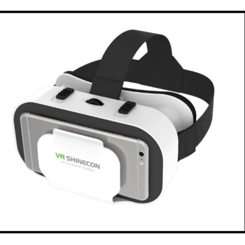 Aku COOH Versi 2017 Baru Asli Shinecon Vr Kotak Headset 3 D Kaca dengan Nano Lensa Optik untuk Semua Ponsel Pintar film Viewer-Intl