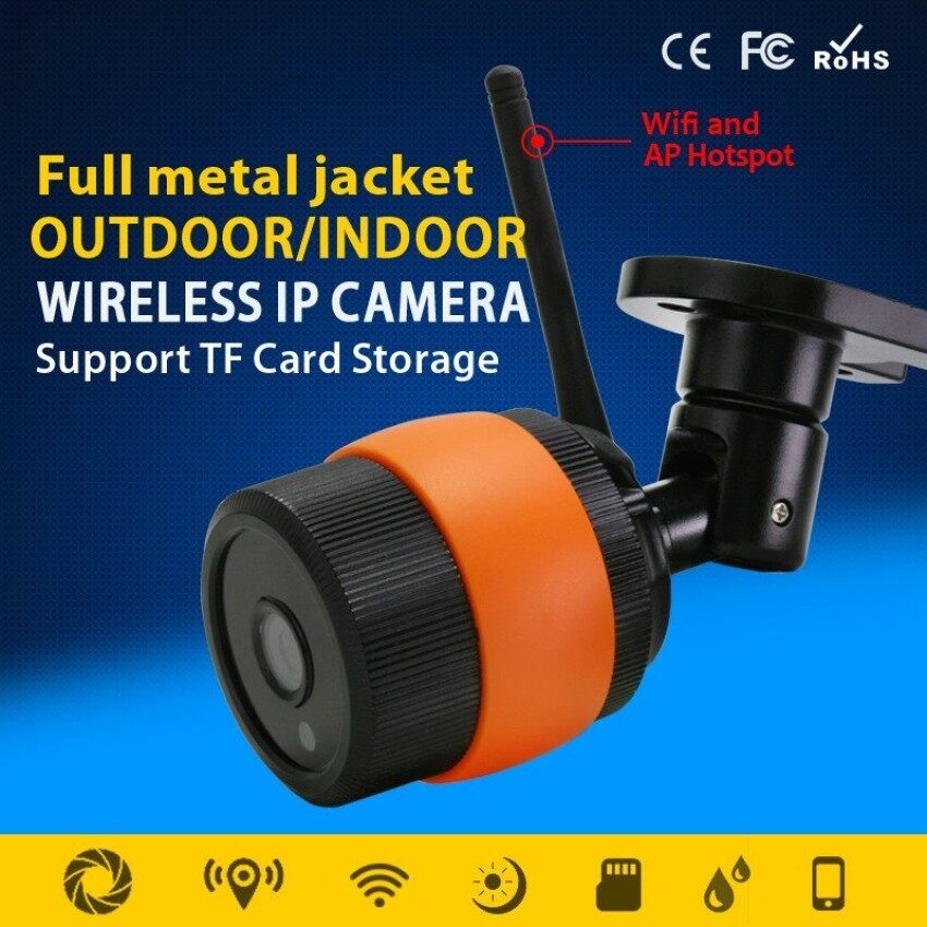 New Arrival ! Wireless Outdoor Bullet IP Camera Waterproof WIFI CCTV Security Surveillance ONVIF