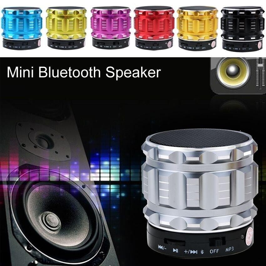 SOUTH RISE New Portable Wireless Bluetooth Mini Speaker Bass TF Slot Handfree Stereo Mic (Purple) - intl