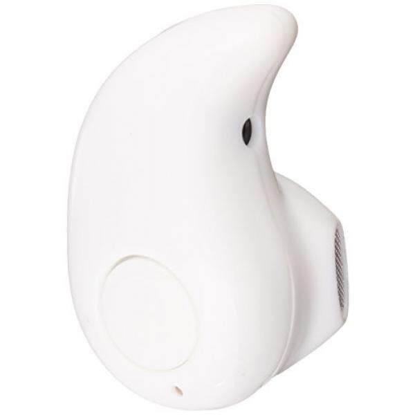 Terbaru Nirkabel Terkecil Tak Terlihat Earphone Mini Bluetooth Earbud Headset Headphone Mendukung Hands-Free Panggilan untuk iPhone Samsung Xiaomi Sony Lenovo Htc Lg dan Paling smartphone. (Putih)-Intl