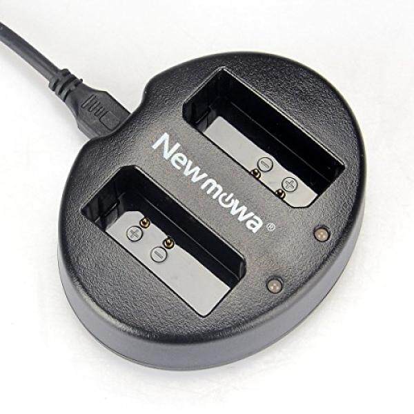 Newmowa Dual USB Charger for Canon LP-E10 and Canon EOS Rebel T3, T5, T6, Kiss X50, Kiss X70, EOS 1100D, EOS 1200D, EOS 1300D Digital Camera - intl