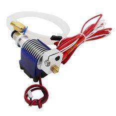 niceEshop Metal J-Head V6 Hot End Hotend Extruder For RepRap 3D Printer 1.75mm Filament Direct Feed Extruder 0.4mm Nozzle With 12V Fan And 1 M PTFE Tube