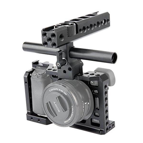 Niceyrig A6500 Kamera K? FIG Kit MIT QR NATO Griff Pegangan Kabelklemme 15 Mm Rod F? R Sony A6500 Kamera-Intl