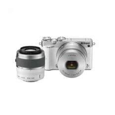 Nikon 1 J5 Mirrorless Digital Camera w/ 10-30mm PD-ZOOM Lens & 30-110mm Lens (White)