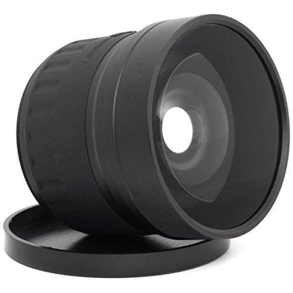 Nikon Coolpix P530 0.21x-0.22x High Grade Fish-Eye Lens (Includes Necessary Lens Adapter & Ring) + Nwv Direct Micro Fiber Cleaning Cloth - intl