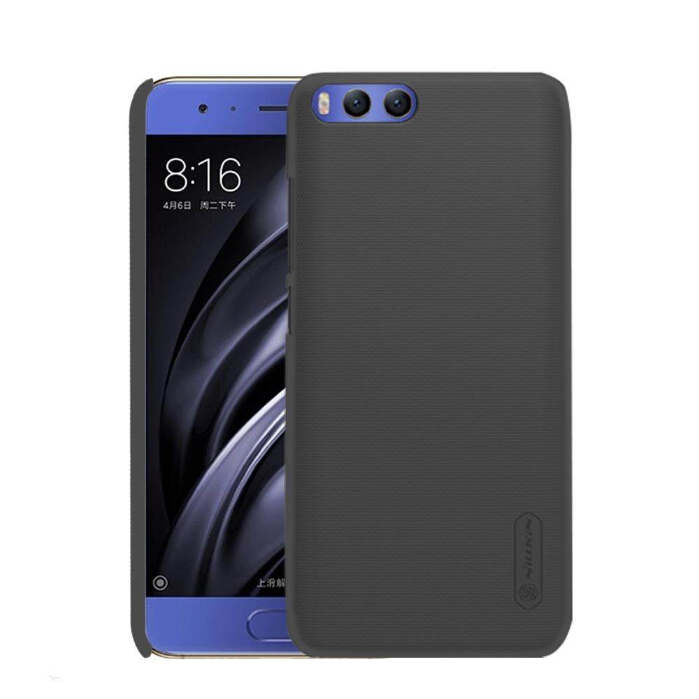 NILLKIN Beku Perisai untuk Xiaomi MI 6 Tekstur Cembung Cekung Buah Pelindung Case Sampul Belakang (Hitam) -Internasional