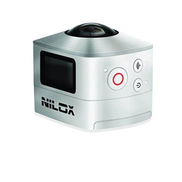 Nilox Action Cam Evo 360 Digitaler Camcorder Full HD, 1920 x 1440 P, 30 fps, 8 MP, silber - intl