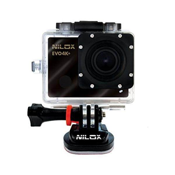 Nilox Action Cam Evo 4 K, Camcorder 4 K Cinema, 25 fps, 16 MP, schwarz - intl
