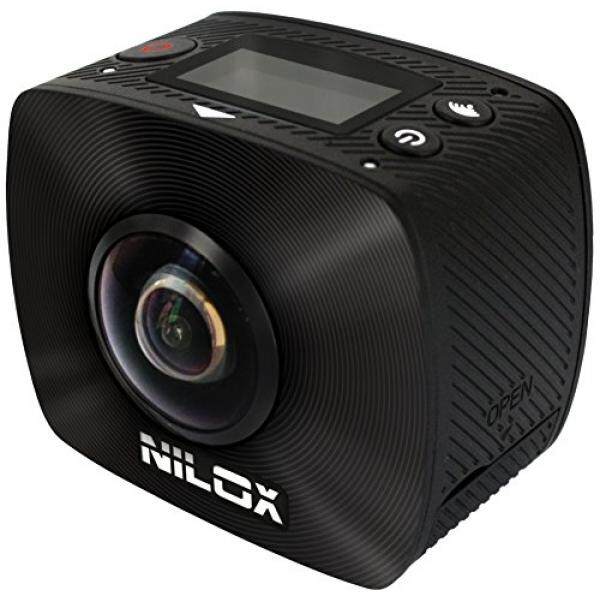 Nilox Action Cam Evo 4 K Plus, Camcorder 4 K Cinema, 25 fps, 16 MP, schwarz - intl
