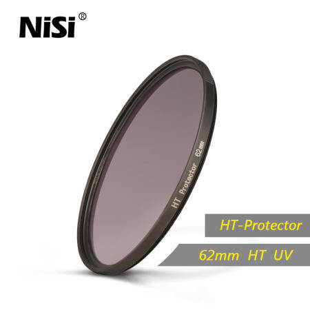 Nisi 62 มิลลิเมตรเครื่องป้องกัน HT ที่กรองรังสียูวีสูงส่งผ่านเลนส์ออพติคอล Ultra แว่นตาแฟชั่นกรอบชนิดบางมากตัวกรองยูวี