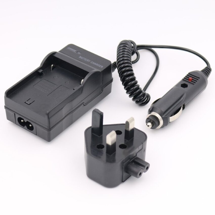 NP-BK1 NPBK1 Pengisi Daya Baterai untuk Sony Cybershot DSC-S950DSC-W190Digital Kamera UK (Hitam)-Intl