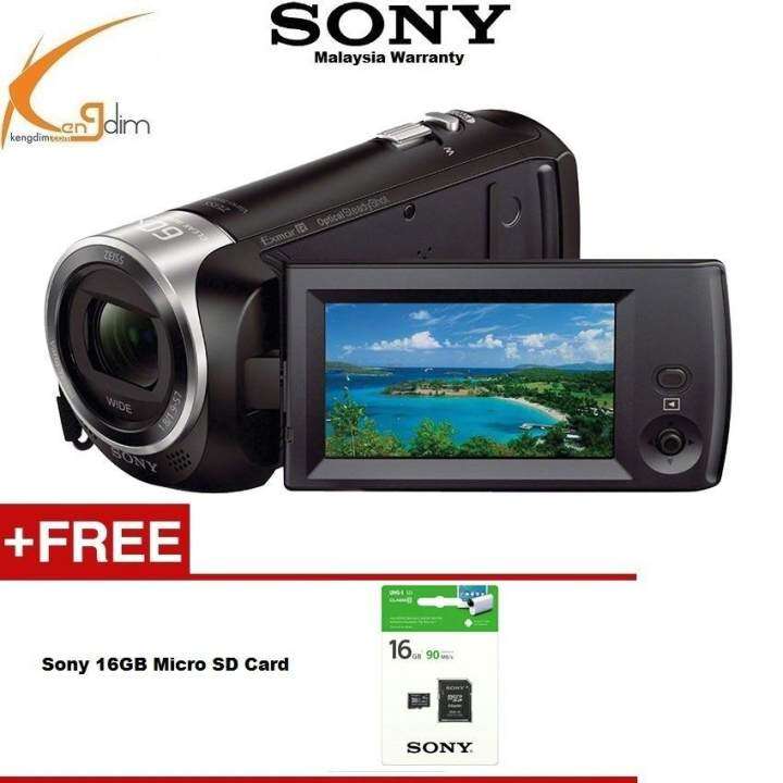 Official Sony HDRCX405 Handycam Camcorder(SONY MALAYSIA 1 YEAR