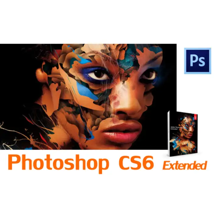 Original Adobe Photoshop Cs6 Extended Retail Box With Cd For Mac Lazada