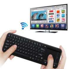 Original Measy RC8 3-in-1 Mini 2.4G USB Wireless Keyboard Air Fly Mouse Touchpad Remote Touch pad for Mini PC Android TV Box Malaysia
