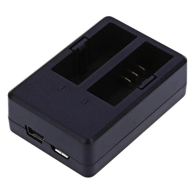 Original SJCAM CD-DX06 Dual Slot Battery Charger for SJ4000 / SJ4000 WiFi / SJ5000 / SJ5000 WiFi / SJ5000 Plus / M10 / M10 WiFi / M10 Plus Action Camera - intl